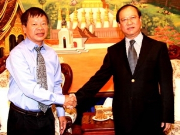 Tăng cường hợp tác Hội Nhà báo hai nước Việt-Lào
